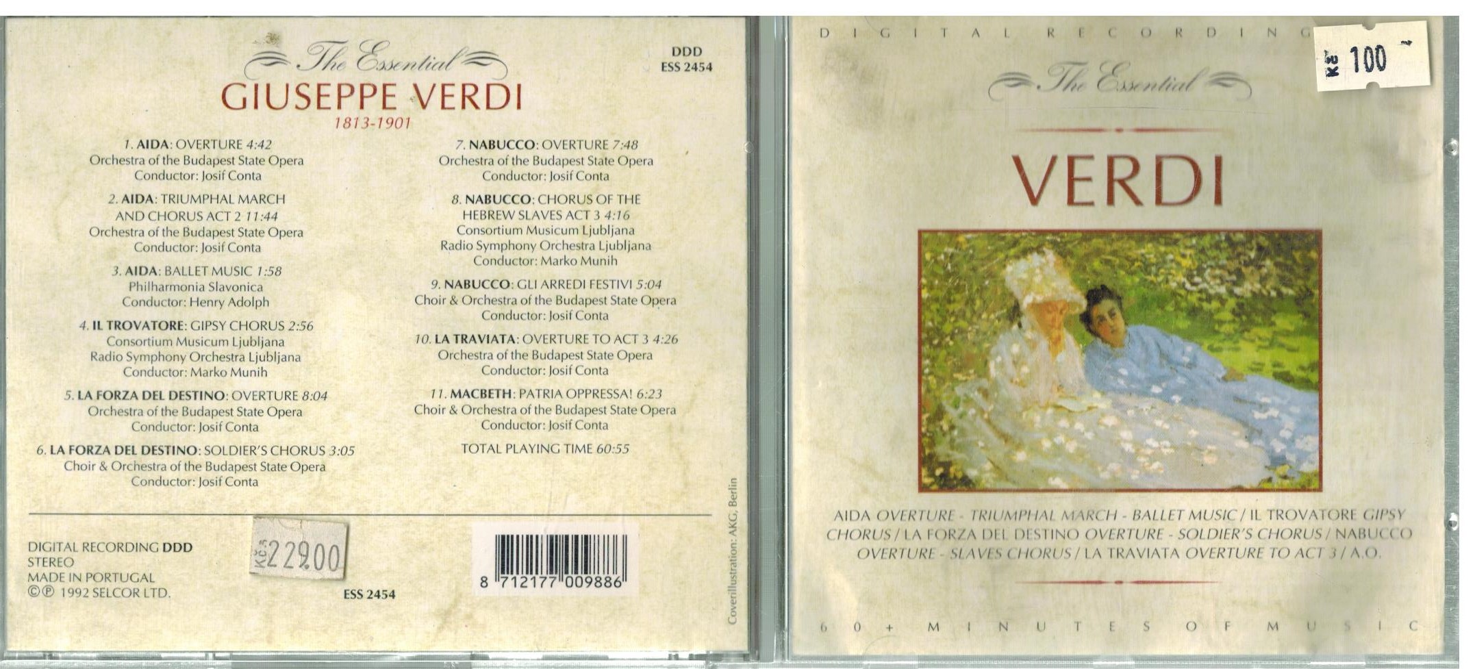 CD VERDI - THE ESSENTIAL