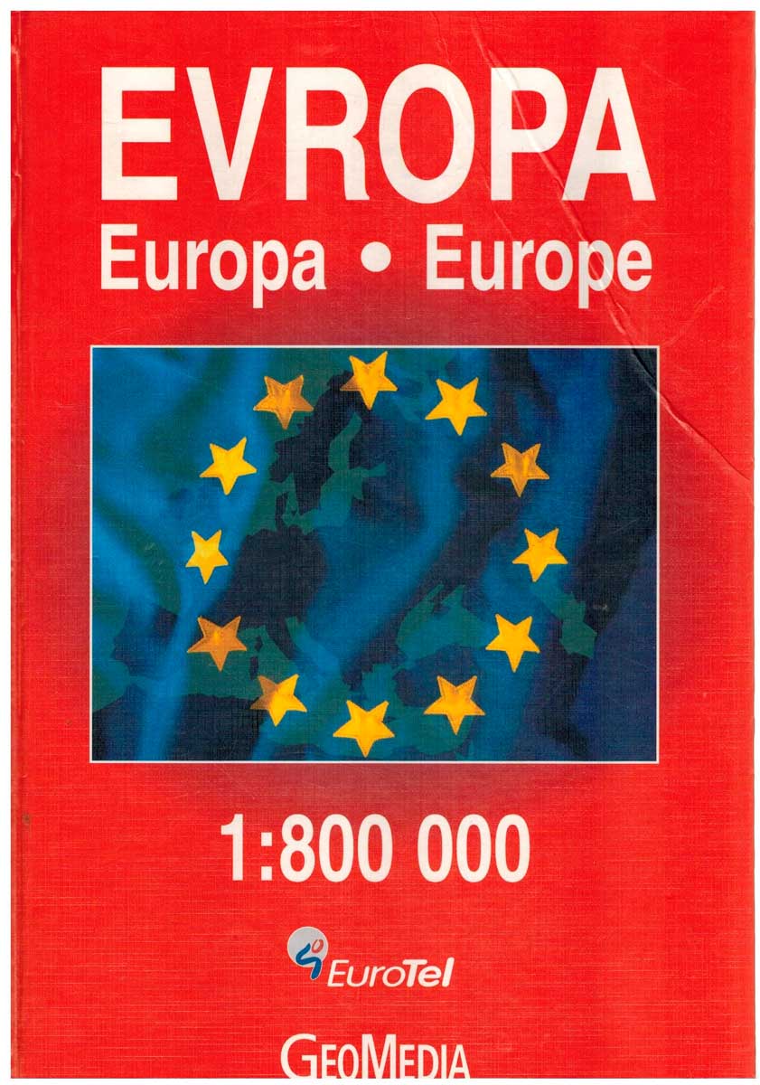 EVROPA  1:800 000