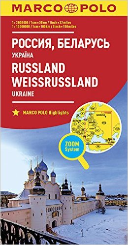 Obálka knihy RUSKO, UKRAJINA, ZÁPADNÍ RUSKO 1:2MIL. AUTOMAPA (ZOOMSYSTEM) od autora <br>