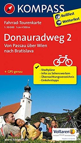 DONAURADWEG 2 OD PASSAU PŘES VÍDEŇ DO BRATISLAVY