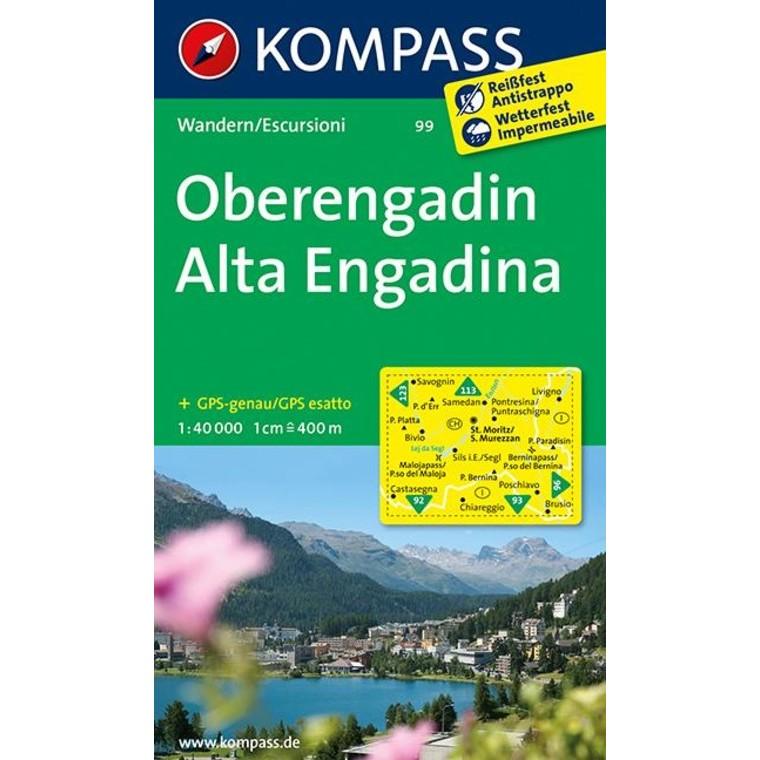 OBERENGADIN, ALTA ENGADINA 1:40 000 (99)