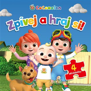 Obálka knihy COCOMELON - ZPÍVEJ A HRAJ SI! (4 SKLÁDAČKY) od autora Kolektiv