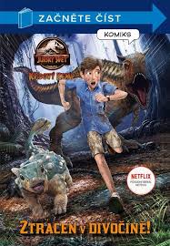 Obálka knihy JURSKÝ SVĚT - KŘÍDOVÝ KEMP: ZTRACEN V DIVOČINĚ, ZAČNĚTE ČÍST od autora Kolektiv