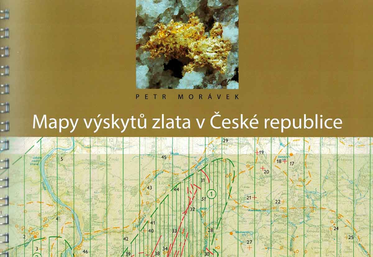 MAPY VÝSKYTŮ ZLATA V ČESKÉ REPUBLICE