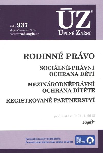 ÚZ 937 RODINNÉ PRÁVO/SAGIT