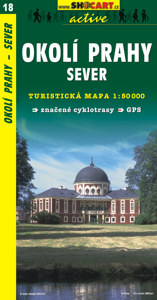 Obálka knihy OKOLÍ PRAHY SEVER 1:50 000 (18) od autora <br>