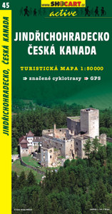Obálka knihy JINDŘICHOHRADECKO,ČESKÁ KANADA 1:50 000 /45/ od autora <br>