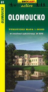 Obálka knihy OLOMOUCKO 1:50 000 /61/ od autora <br>