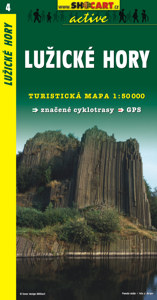 Obálka knihy LUŽICKÉ HORY 1:50 000 /4/ od autora <br>