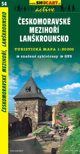 Obálka knihy ČESKOMORAVSKÉ MEZIHOŘÍ 1:50 000/54/ od autora <br>