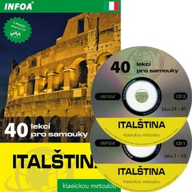 ITALŠTINA 40 LEKCÍ PRO SAMOUKY + CD