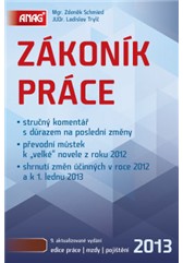 ZÁKONÍK PRÁCE 2013/ANAG