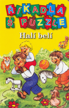 HALÍ BELÍ ŘÍKADLA S PUZZLE