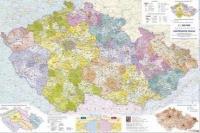 ČR-ADMINISTRATIVNÍ MAPA/KARTOGRAFIE