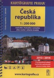 ČESKÁ REPUBLIKA-AUTOATLAS 2013/2014/KARTOGRAFIE