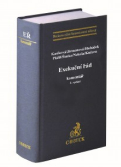 Obálka knihy EXEKUČNÍ ŘÁD, KOMENTÁŘ (5.VYDÁNÍ) od autora Kasíková, Jirmanová, Hubáček a kolektiv