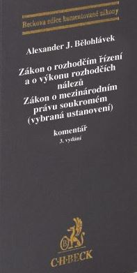 ZÁKON O ROZHODČÍM ŘÍZENÍ A O VÝKONU ROZHODČÍCH NÁLEZŮ. ZÁKON