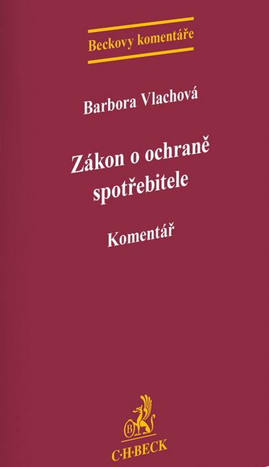 ZÁKON O OCHRANĚ SPOTŘEBITELE. KOMENTÁŘ