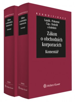 ZÁKON O OBCHODNÍCH KORPORACÍCH, KOMENTÁŘ I.+II. DÍL