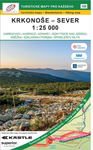 Obálka knihy KRKONOŠE - SEVER 1:25 000 /120/ od autora <br>