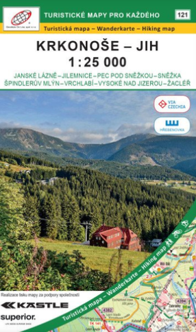 Obálka knihy KRKONOŠE - JIH 1:25 000 /121/ od autora <br>