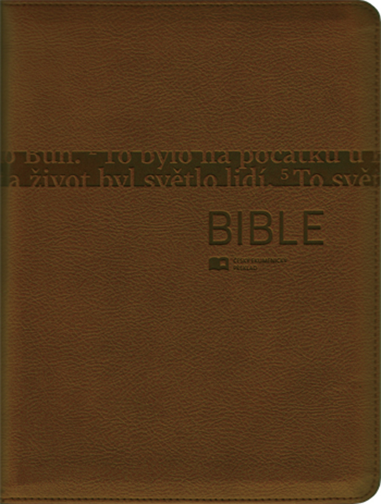 BIBLE EKUMENICKÁ 1291 ZIP BRONZOVÁ ČEP