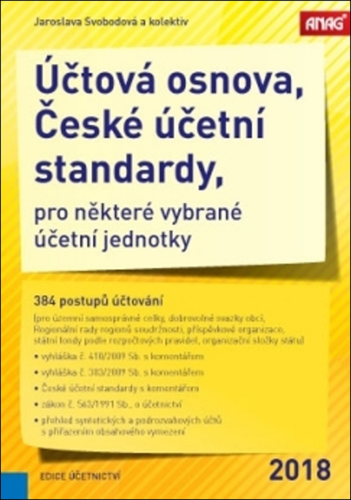 ÚČTOVÁ OSNOVA,ČESKÉ UČETNÍ STANDARTY PRO PŘÍSPĚVKOVÉ ORG.