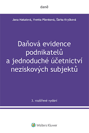 DAŇOVÁ EVIDENCE PODNIKATELŮ A JÚ NEZISKOVÝCH SUBJEKTŮ