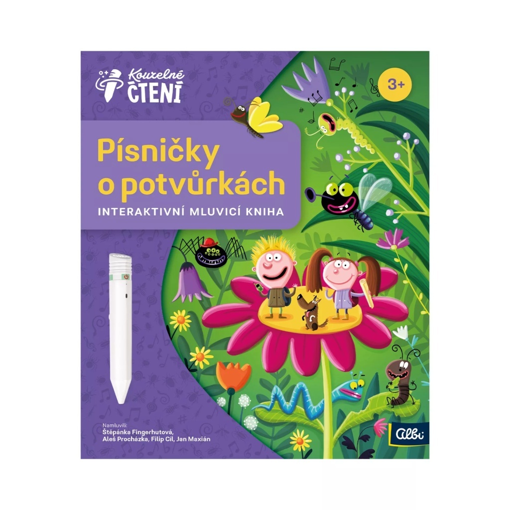 PÍSNIČKY O POTVŮRKÁCH - INTERAKTIVNÍ MLUVÍCÍ KNIHA