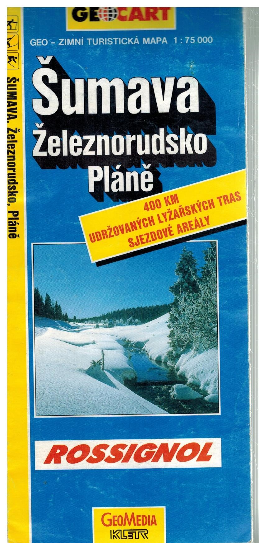 ŠUMAVA ŽELEZNORUDSKO PLÁNĚ 1:75T