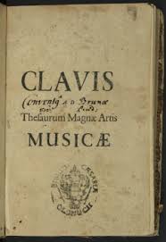 CLAVIS AD THESAURUM MAGNAE ARTIS MUSICAE