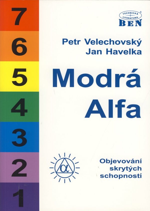 Obálka knihy MODRÁ ALFA od autora Velechovský Petr, Havelka Jan