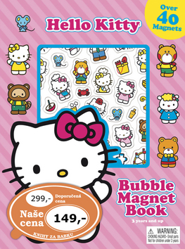 HELLO KITTY - HRAJ SI S MAGNETY