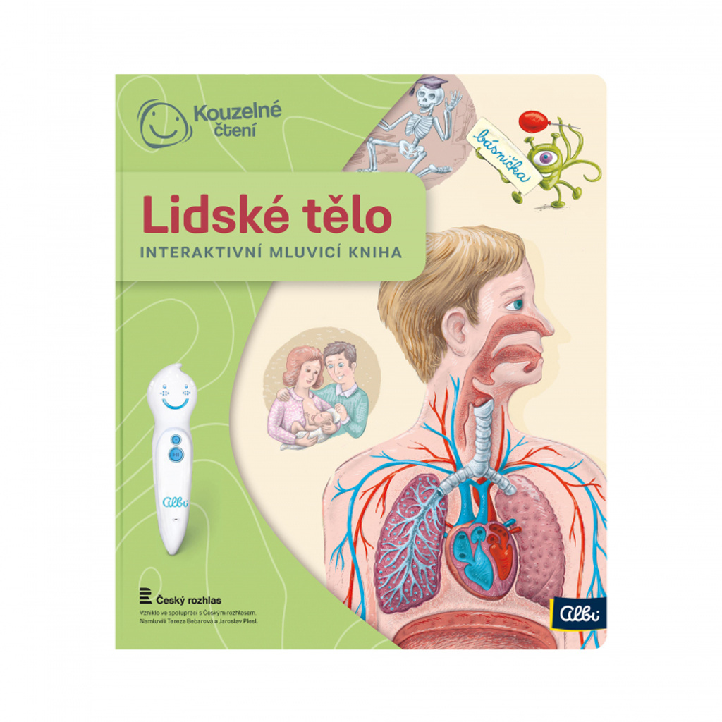 LIDSKÉ TĚLO - INTERAKTIVNÍ MLUVÍCÍ KNIHA