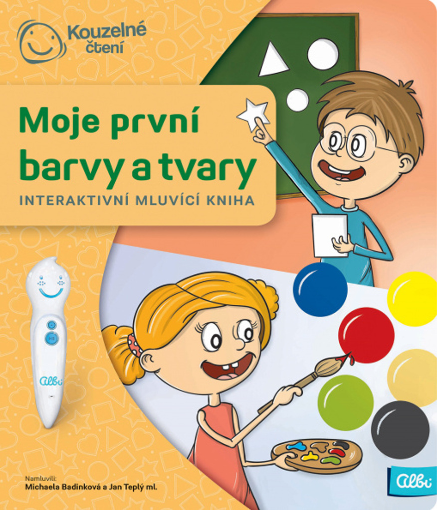 MOJE PRVNÍ BARVY A TVARY - INTERAKTIVNÍ MLUVÍCÍ KNIHA