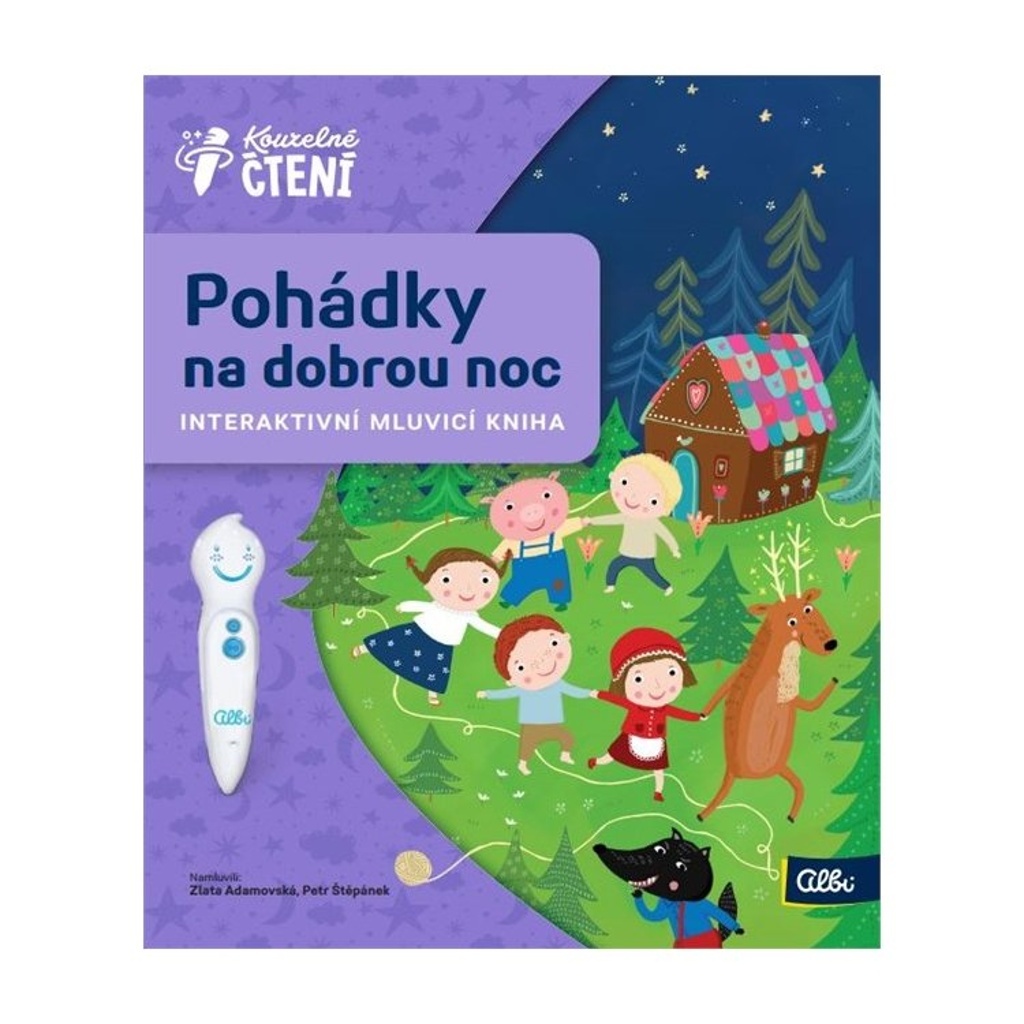 POHÁDKY NA DOBROU NOC - INTERAKTIVNÍ MLUVÍCÍ KNIHA