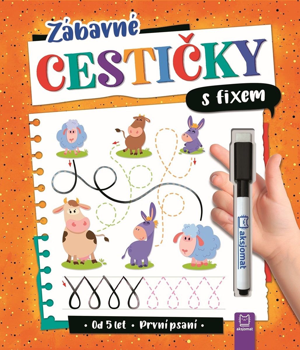 ZÁBAVNÉ CESTIČKY S FIXEM - PRVNÍ PSANÍ