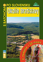 Obálka knihy OKOLIE BRATISLAVY S BATOHOM PO SLOVENSKU od autora Kollár D.,  Kollár T.,  Lacika J.