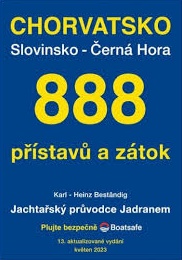 888 PŘÍSTAVŮ A ZÁTOK. CHORVATSKO - PŘÍSTAVY A ZÁTOKY