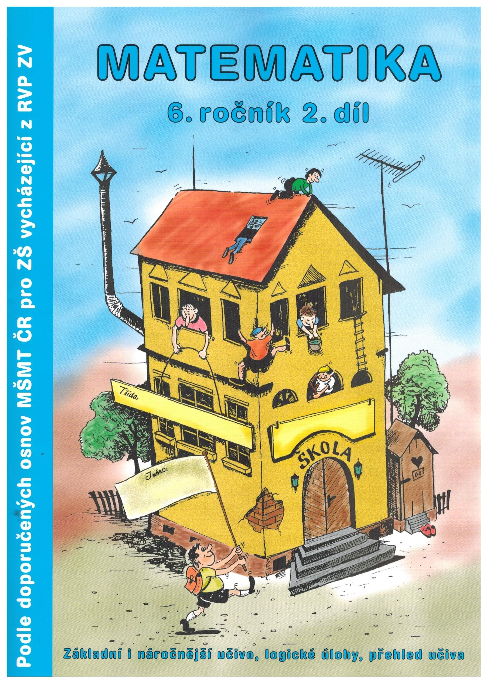 Obálka knihy MATEMATIKA 6.ROČNÍK 2.DÍL od autora Kočí Slavomír