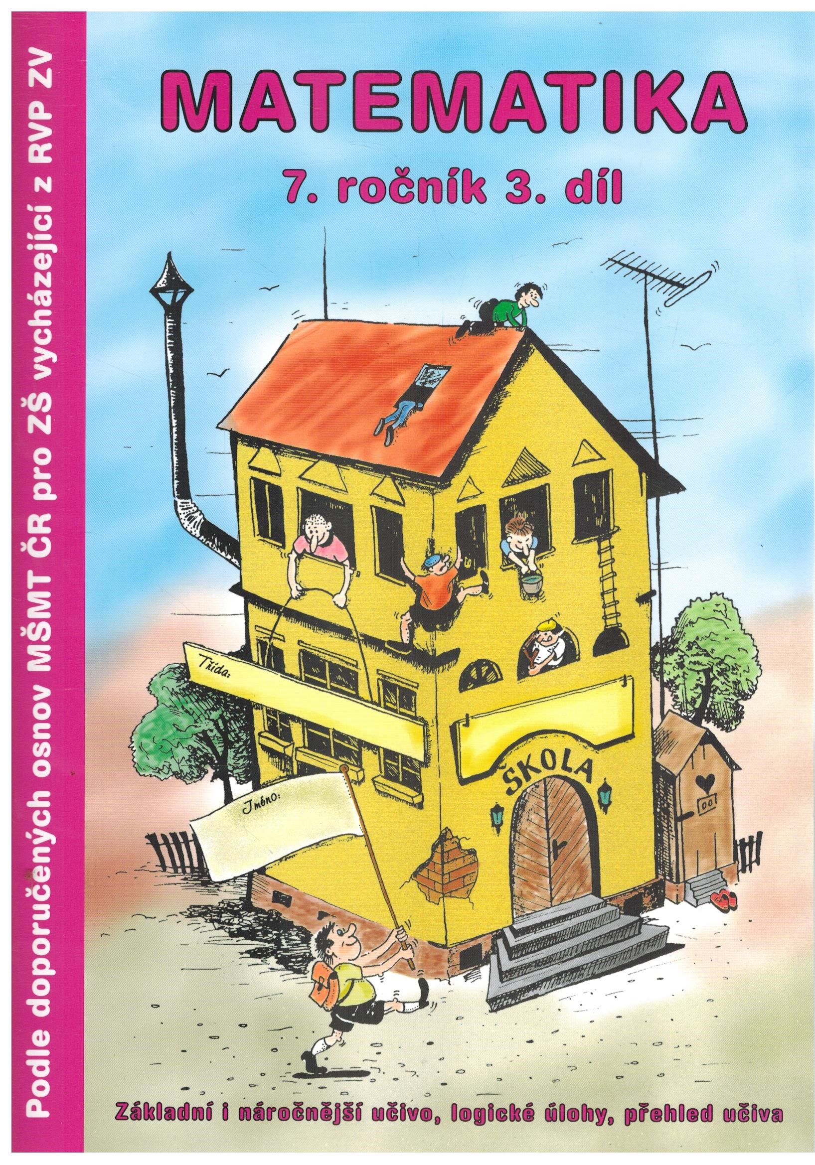 Obálka knihy MATEMATIKA 7.ROČNÍK 3.DÍL od autora Kočí Slavomír