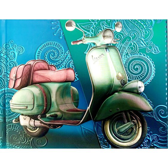 BONCAHIER - VESPA - LUXUSNÍ ZÁPISNÍK