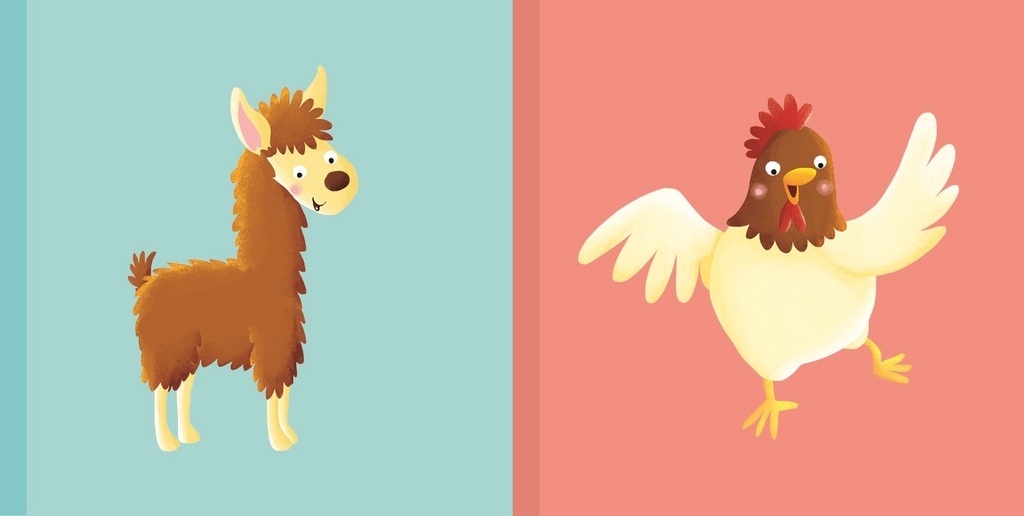 DETSKÁ KNIŽKA LAMA SLIEPKA