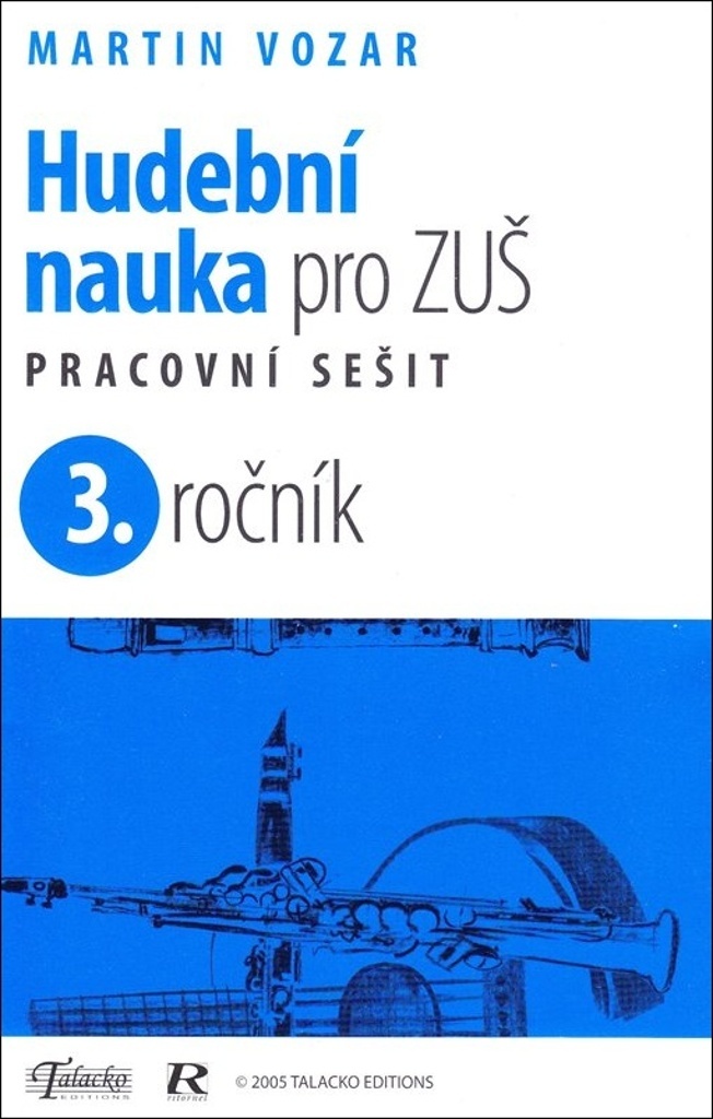 Obálka knihy HUDEBNÍ NAUKA PRO 3.ROČNÍK ZUŠ PS od autora Vozar Martin