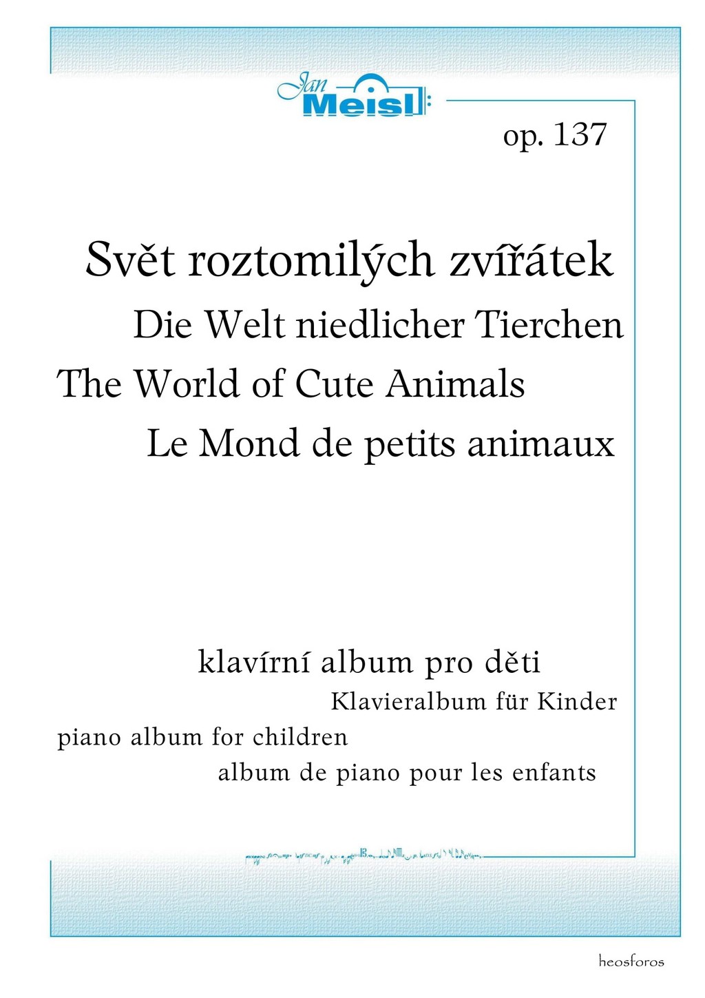 SVĚT ROZTOMILÝCH ZVÍŘÁTEK