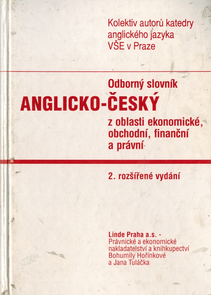 Obálka knihy
