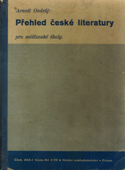 PŘEHLED ČESKÉ LITERATURY