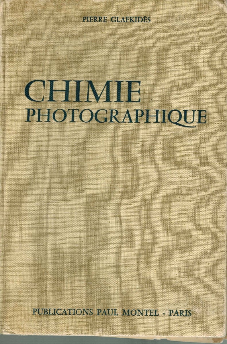 CHIMIE PHOTOGRAPHIQUE