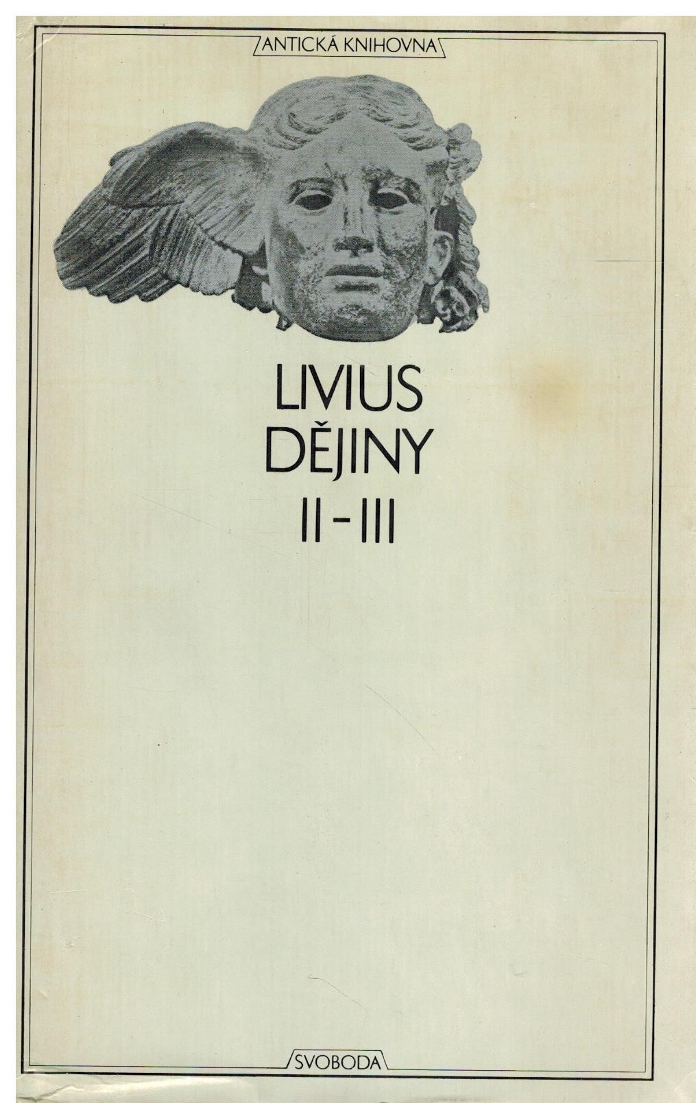 DĚJINY II-III LIVIUS