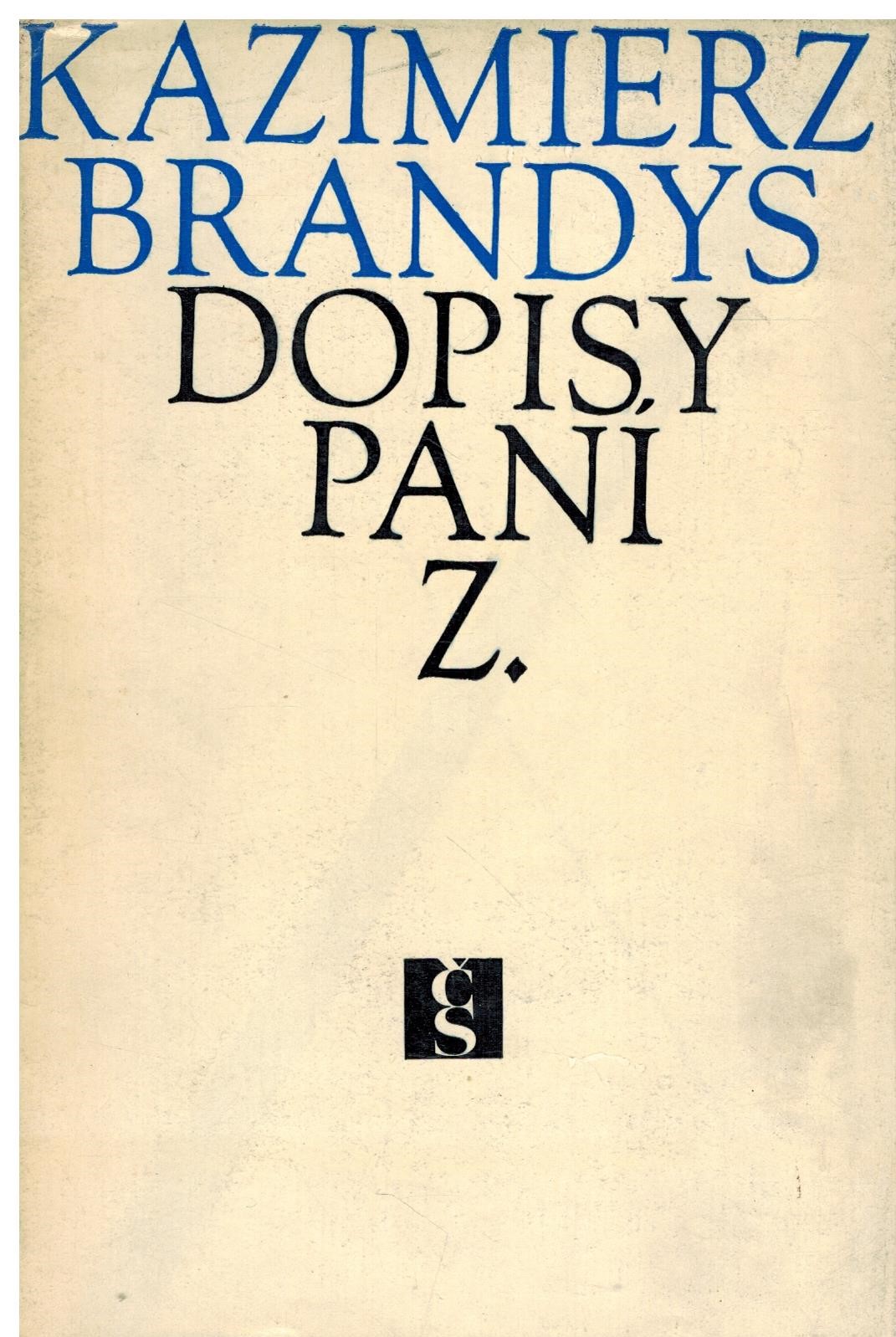 DOPISY PANÍ Z.